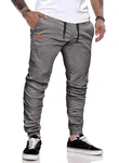 JMIERR Cargohose Chino Hose Herren Freizeithose Hellgrau/Grau/Dunkelgrau/Khaki