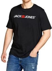 Jack & Jones Plus Print-Shirt Spar-Set 3er-Pack Big Size Shirt Dunkelblau