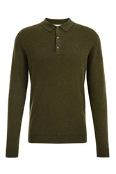 WE Fashion Poloshirt Dunkelgrün