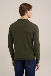 WE Fashion Poloshirt Dunkelgrün