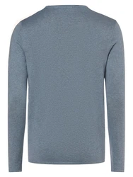 SELECTED HOMME Strickpullover SLHRome Grau/Blau/Dunkelblau