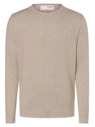 SELECTED HOMME Strickpullover SLHRome Khaki/Braun/Weiß/Beige/Grau