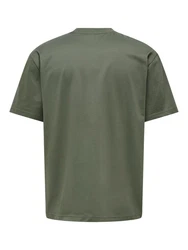 ONLY & SONS T-Shirt ONSFred Dunkelgrün