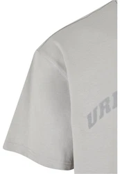 URBAN CLASSICS T-Shirt Urban Classics Herren Oversized Gate Tee Grau/Khaki
