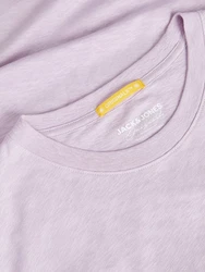 Jack & Jones T-Shirt JORARUBA SMALL PHOTO TEE SS CREW NECK Lila