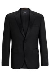 BOSS Anzugsakko H-Huge-Tux-N (1-tlg) Schwarz