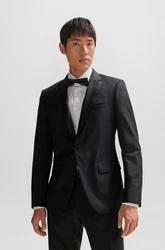 BOSS Anzugsakko H-Huge-Tux-N (1-tlg) Schwarz