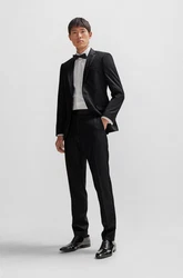 BOSS Anzugsakko H-Huge-Tux-N (1-tlg) Schwarz