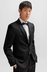 BOSS Anzugsakko H-Huge-Tux-N (1-tlg) Schwarz