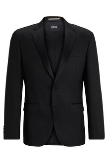 BOSS Anzugsakko H-Huge-Tux-N (1-tlg) Schwarz