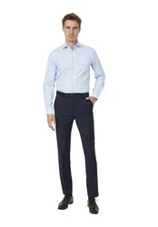 HECHTER PARIS Anzughose Modern Fit Dunkelblau