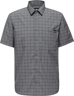 Mammut Kurzarmhemd Lenni Shirt Men stahl/schwarz
