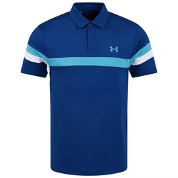 Poloshirt Golf Polo T2G Colorblock Blau Herren M