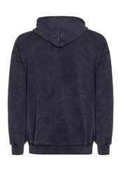 RedBridge Kapuzensweatshirt Pullover Kapuzenpullover Oversize Dunkelblau/Blau