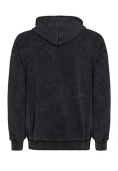 RedBridge Kapuzensweatshirt Pullover Kapuzenpullover Oversize Dunkelblau/Dunkelgrau/Schwarz