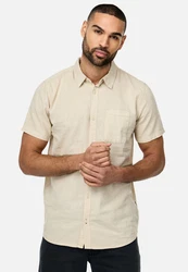 Indicode Hemd INGunther Beige/Khaki/Weiß