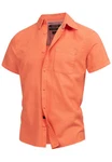 Indicode Hemd INGunther Orange/Rot