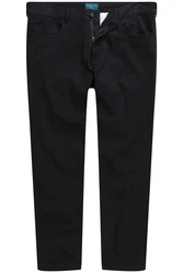 Boston Park 5-Pocket Jeans Traveller-Bund Schwarz/Dunkelblau