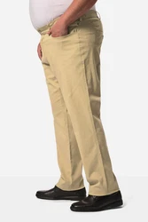 Boston Park 5-Pocket Jeans Traveller-Bund Khaki/Beige