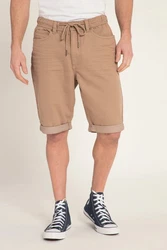 JP1880 Bermudas FLEXNAMIC 5-Pocket Elastikbund Beige/Khaki/Braun