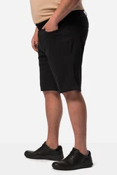 Boston Park Bermudas Swingpocket Regular Fit (Twill) Schwarz/Beige/Dunkelgrau