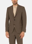 BENVENUTO. Anzug SALVI Iago 360 Khaki/Grau/Braun/Beige