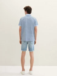 TOM TAILOR Jeansshorts TTJOSH Regular Fit (7363) Blau/Hellblau