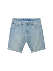 TOM TAILOR Jeansshorts TTJOSH Regular Fit (7363) Blau/Hellblau