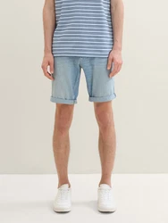 TOM TAILOR Jeansshorts TTJOSH Regular Fit (7363) Blau/Hellblau