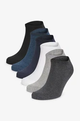 Next Flinge Sneakersocken (6-Paar) Dunkelblau/Grau/Blau