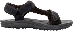 Jack Wolfskin WAVE BREAKER Sandale mit Klettverschluss Dunkelblau/Blau