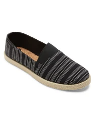 Quiksilver Espadrilled Sneaker Schwarz/Creme
