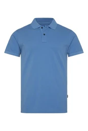 Poloshirt mit Seitenschlitze