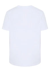 Chiemsee Print-Shirt T-Shirt mit Jumper-Logo Weiß/Hellgrün