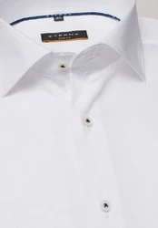 Eterna Businesshemd Kentkragen Slim Fit Weiß/Creme