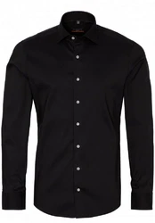 Eterna Businesshemd Kentkragen Slim Fit unifarben