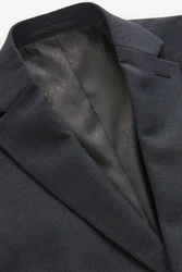 Next Baukastensakko Slim-Fit-Anzug-Sakko (1-tlg) Dunkelblau/Dunkelgrau/Grau/Hellblau