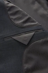 Next Baukastensakko Slim-Fit-Anzug-Sakko (1-tlg) Dunkelblau/Dunkelgrau/Grau/Hellblau
