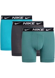 NIKE Boxershorts Sportunterhose Türkis/Grün
