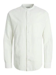 Langarmhemd JJELINEN BLEND BAND SHIRT LS SN
