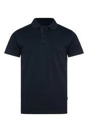 Poloshirt mit Seitenschlitze
