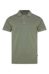 Poloshirt mit Seitenschlitze