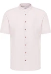 Eterna Kurzarmhemd SLIM FIT EASY IRON Lila/Rosa