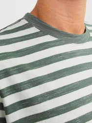 JACK & JONES T-Shirt JORTAMPA STRIPE TEE 