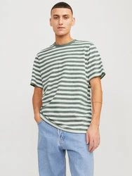 JACK & JONES T-Shirt JORTAMPA STRIPE TEE 