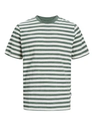JACK & JONES T-Shirt JORTAMPA STRIPE TEE 