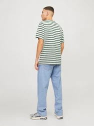 JACK & JONES T-Shirt JORTAMPA STRIPE TEE 