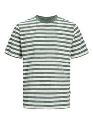 JACK & JONES T-Shirt JORTAMPA STRIPE TEE 