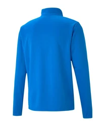 PUMA teamRISE HalfZip Sweatshirt Blau/Hellblau