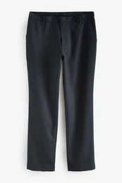 Stoffhose Elegante Hose mit schlichter Front (1-tlg)